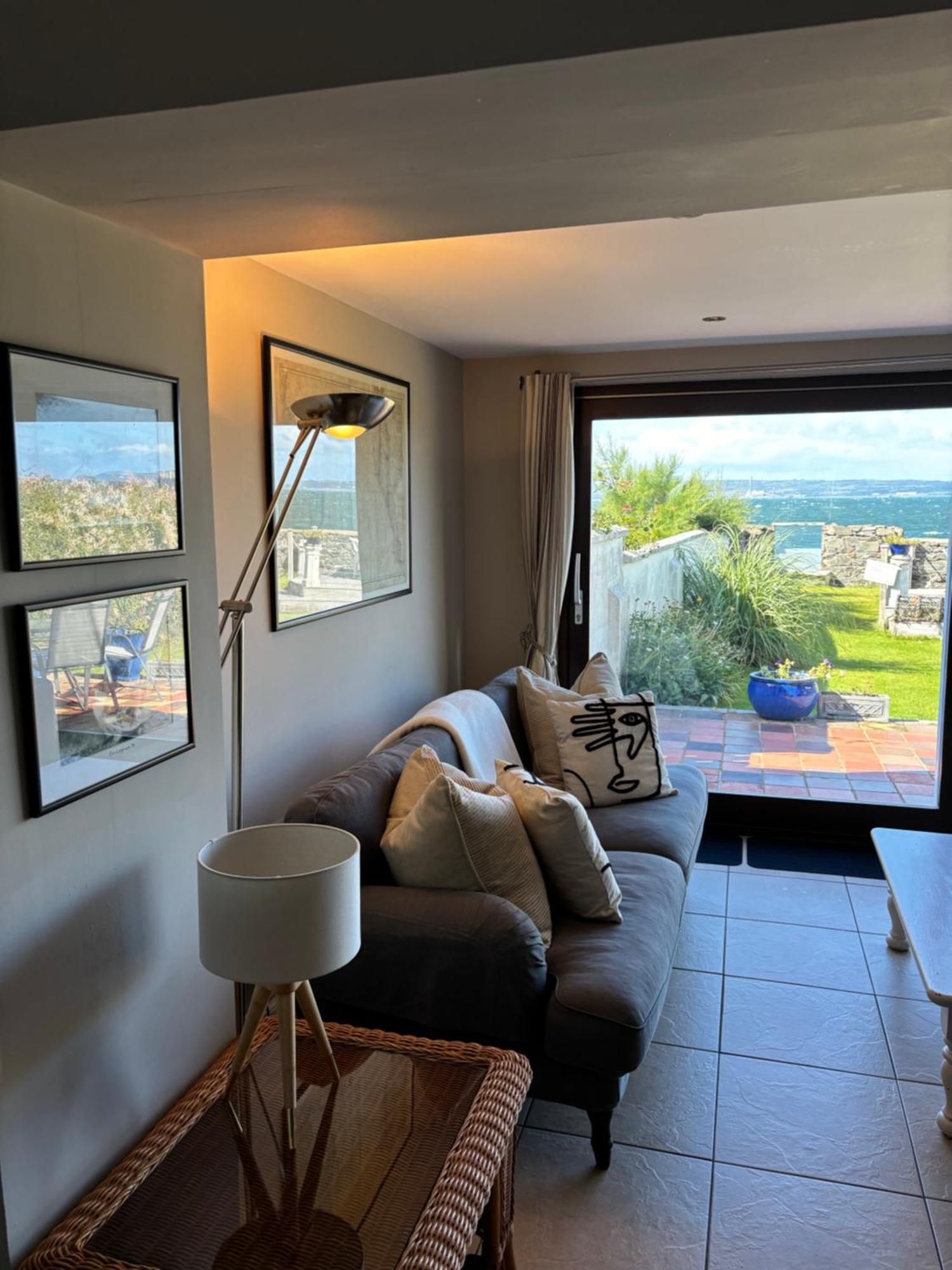 Splash Cottage Beach House With Sea Lapping Garden Bangor  Eksteriør bilde
